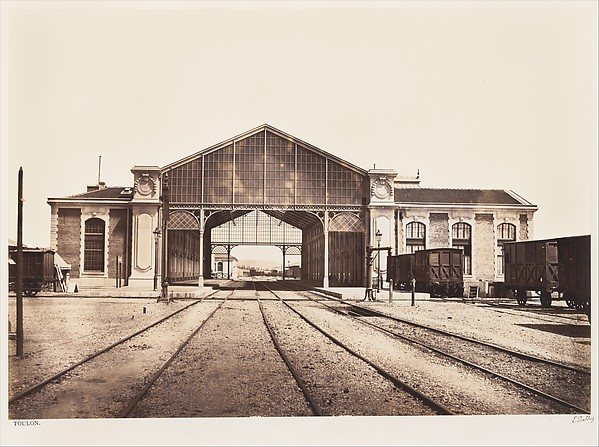 Toulon, Edouard Baldus, ca. 1861. The Met, public domain.