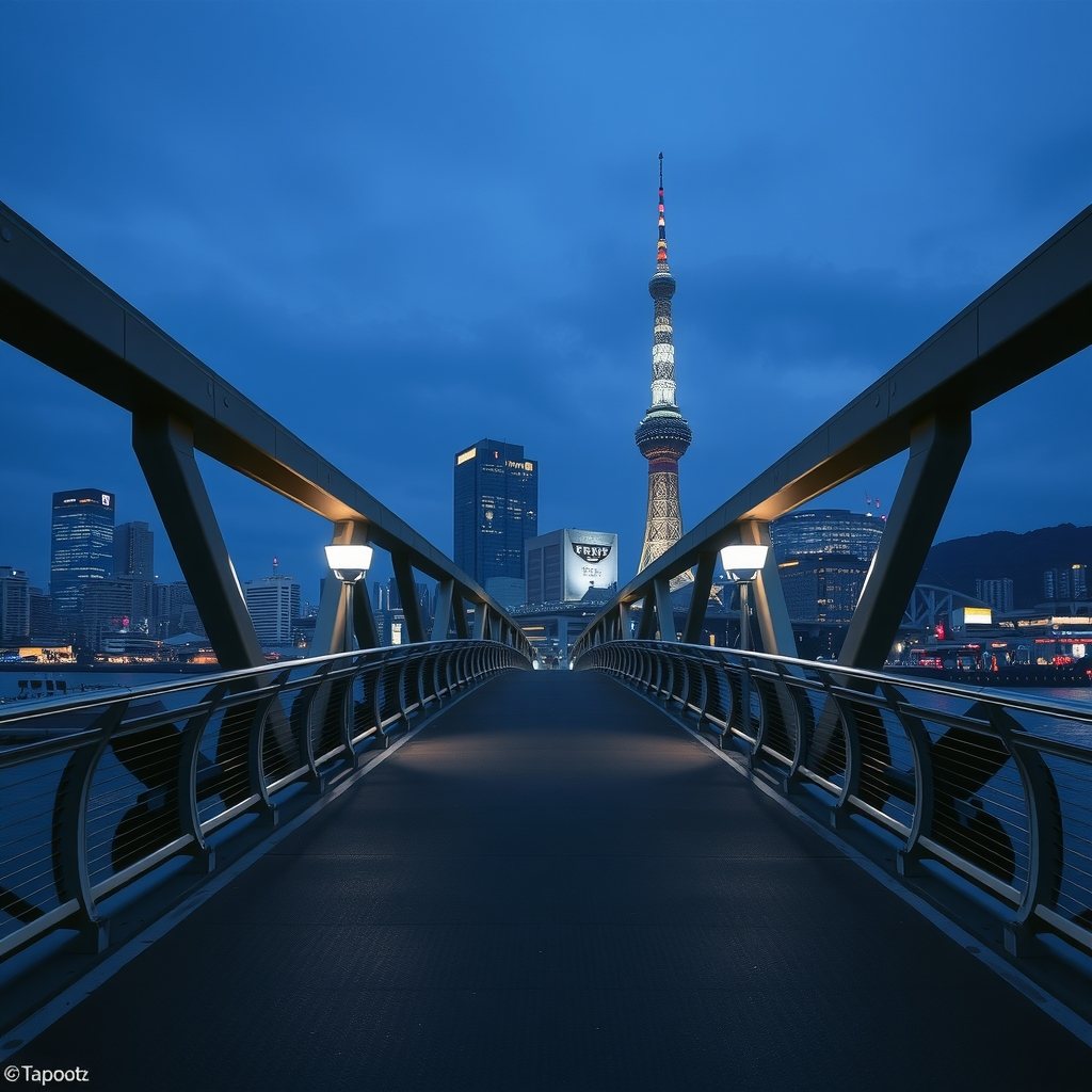 Blue hour, Shinjuku.