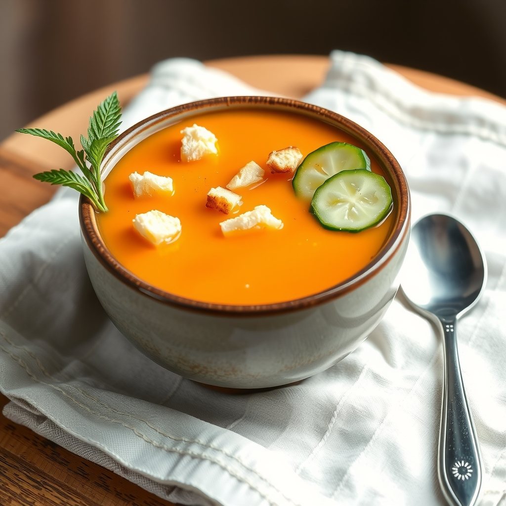 Gazpacho para los días de 35 grados.