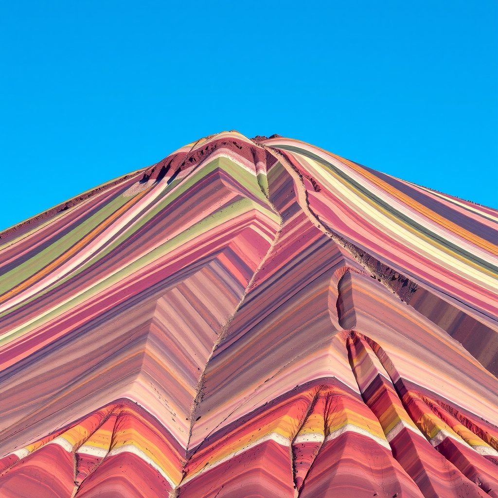 Vinicunca. The colours are minerals, not a filter.