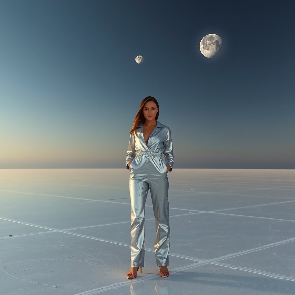 Two moons, one outfit.