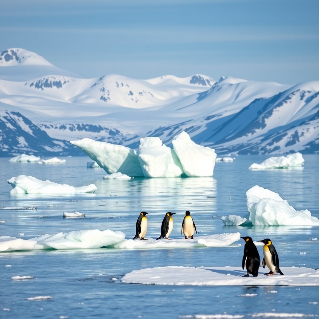 Paradise Bay, Antarctica. Total silence, apart from the penguins.
