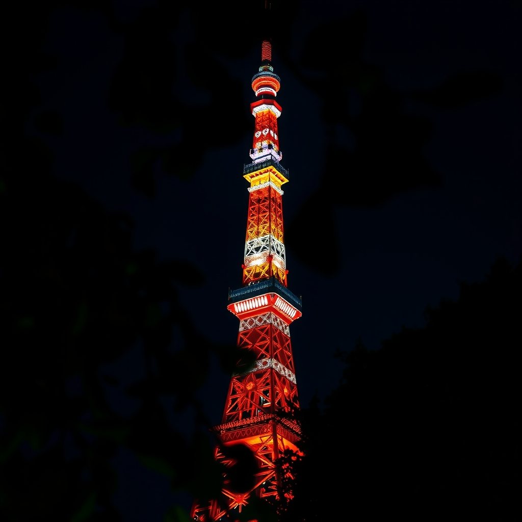 Tokyo Tower, the old reliable.