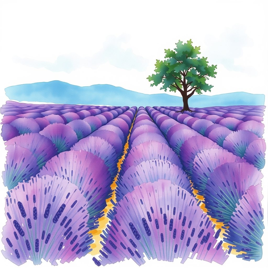 Valensole, fin juin.