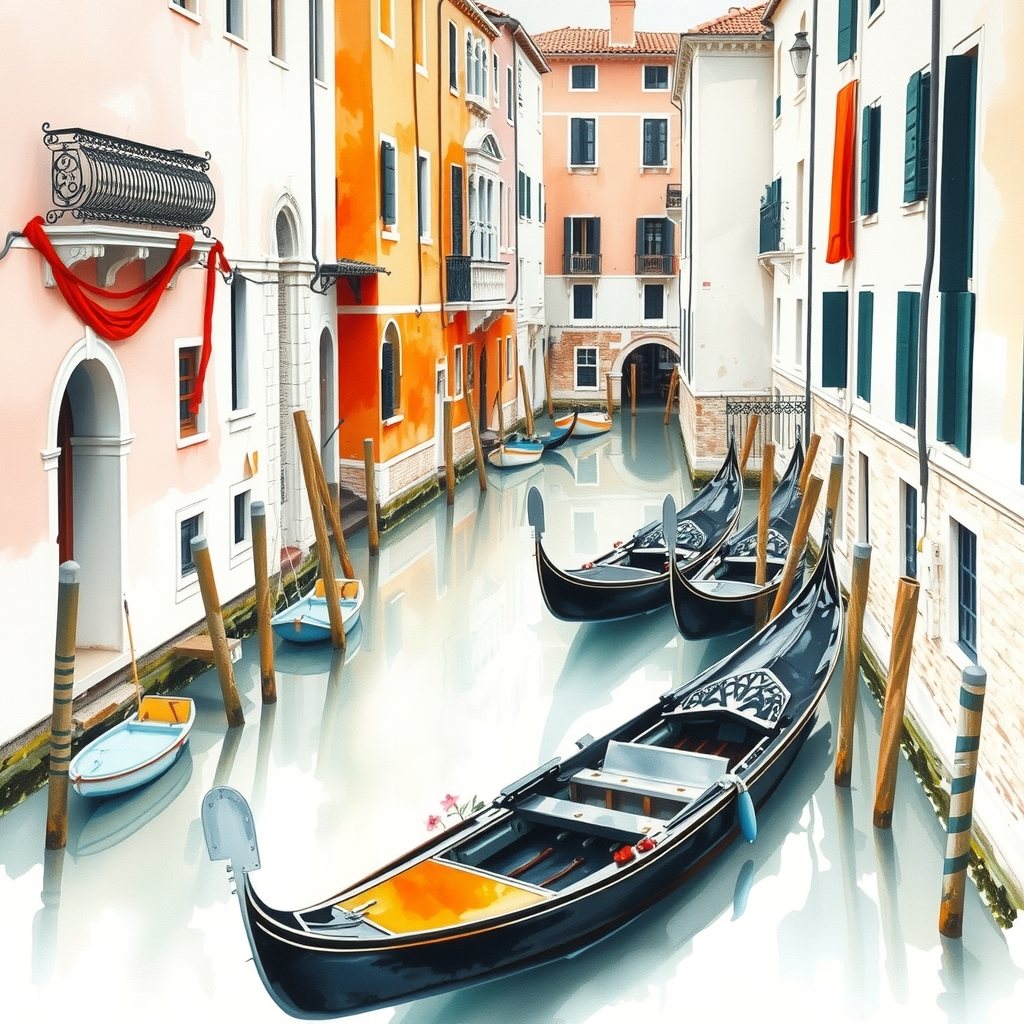Venise en novembre, les pieds mouillés.