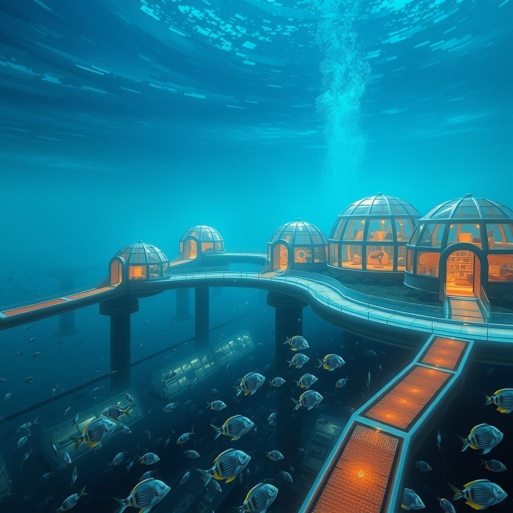 Somewhere under the Pacific.