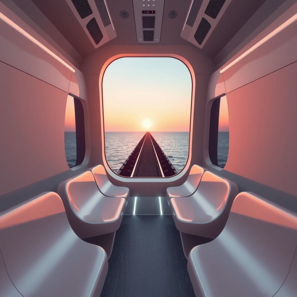 Morning commute, 2190 edition.